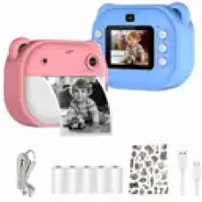 Prime Assure 48 MP Mini Camera Photo With 5 Rolls Instant Photo Print Camera for Kids Children Polaroid Camera Mini Printer Instant Camera (Blue, Pink) Prime Assure 48 MP Mini Camera Photo With 5 Rolls Instant Photo Print Camera for Kids Children Polaroid Camera Mini Printer Instant Camera (Blue, Pink)